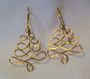 Christmas Earrings from Kim Hermann Exclusively Yours