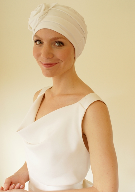 Suburban Turban bridal headwear for hair loss range, 2014