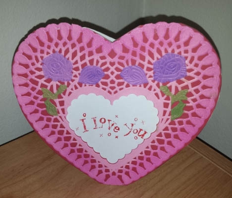 Heart-Shaped Card