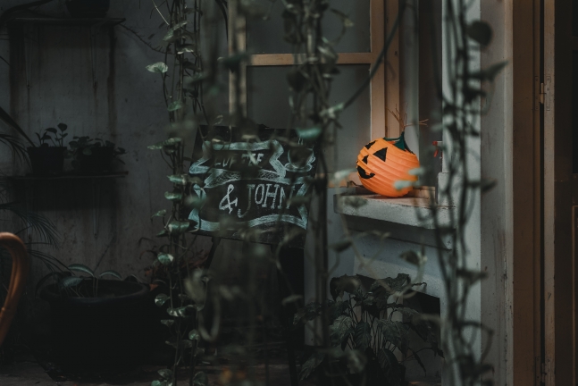 halloween home decor - pumpkin