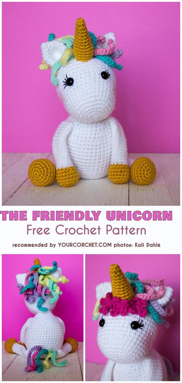 unicorn crochet pattern
