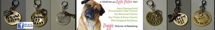 Hand Stamped Accessories for Pets & their People